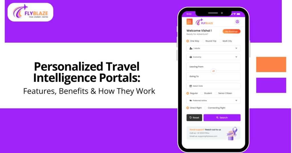 Personalized Travel Intelligence Portals