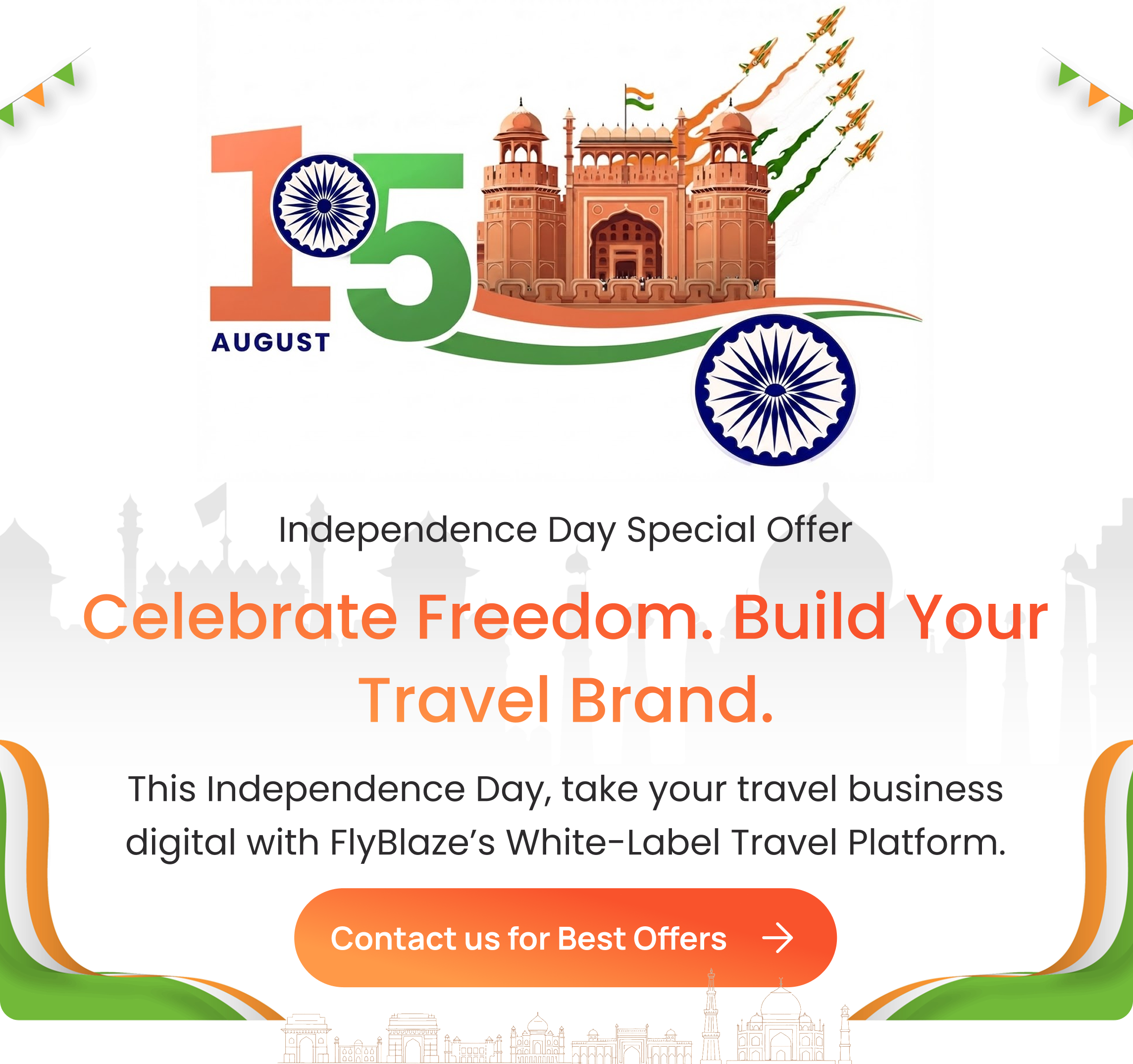 Indian Independence Day Travel Celebration